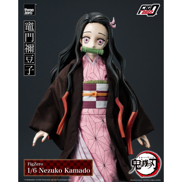 FigZero 1/6th Scale Collectible Figure - Nezuko Kamado | Demon Slayer: Kimetsu no Yaiba [Threezero]