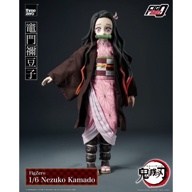 FigZero 1/6th Scale Collectible Figure - Nezuko Kamado | Demon Slayer: Kimetsu no Yaiba [Threezero]