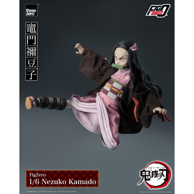 FigZero 1/6th Scale Collectible Figure - Nezuko Kamado | Demon Slayer: Kimetsu no Yaiba [Threezero]
