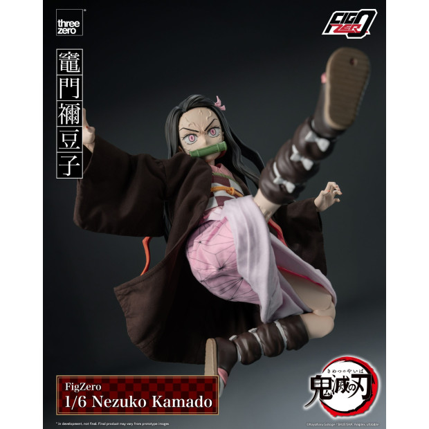 FigZero 1/6th Scale Collectible Figure - Nezuko Kamado | Demon Slayer: Kimetsu no Yaiba [Threezero]