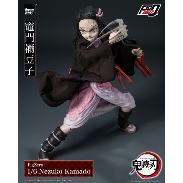 FigZero 1/6th Scale Collectible Figure - Nezuko Kamado | Demon Slayer: Kimetsu no Yaiba [Threezero]