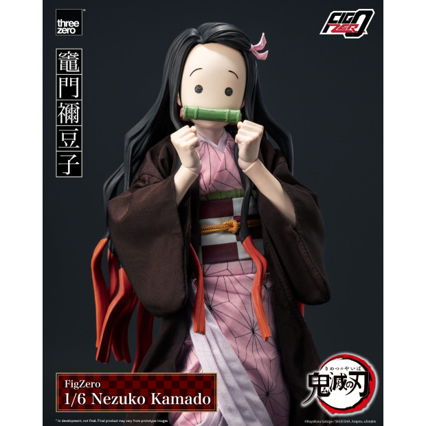 FigZero 1/6th Scale Collectible Figure - Nezuko Kamado | Demon Slayer: Kimetsu no Yaiba [Threezero]