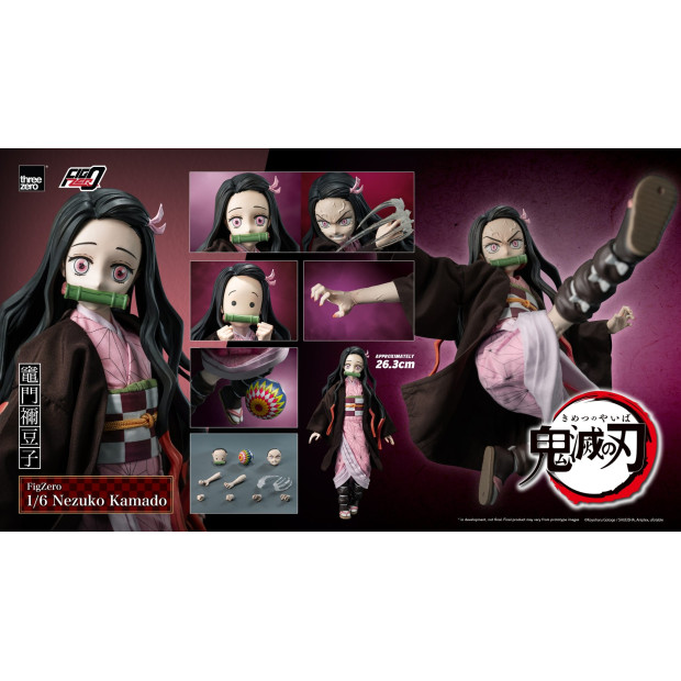 FigZero 1/6th Scale Collectible Figure - Nezuko Kamado | Demon Slayer: Kimetsu no Yaiba [Threezero]