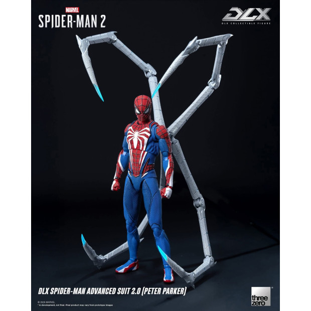 DLX Collectible Figure - Spider-Man Advanced Suit 2.0 (Peter Parker) | MARVEL [Threezero]