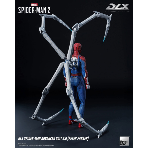 DLX Collectible Figure - Spider-Man Advanced Suit 2.0 (Peter Parker) | MARVEL [Threezero]