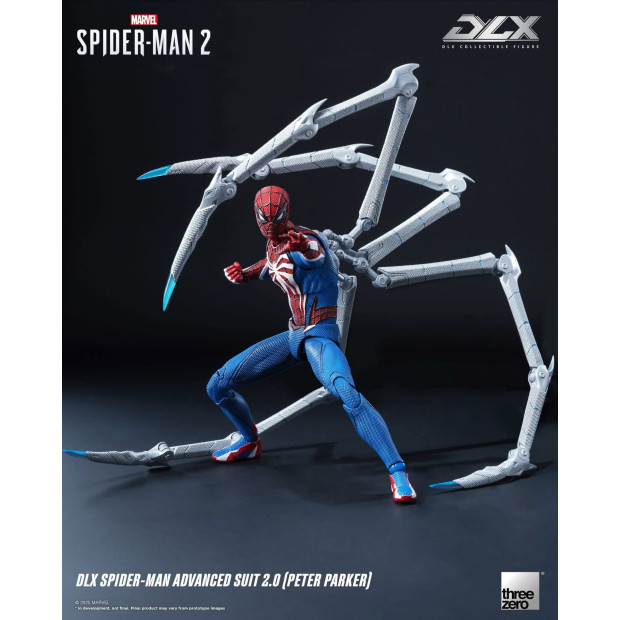 DLX Collectible Figure - Spider-Man Advanced Suit 2.0 (Peter Parker) | MARVEL [Threezero]