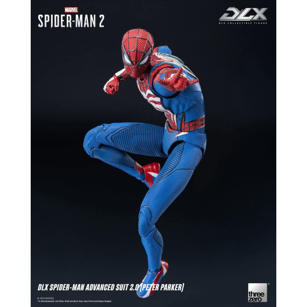 DLX Collectible Figure - Spider-Man Advanced Suit 2.0 (Peter Parker) | MARVEL [Threezero]