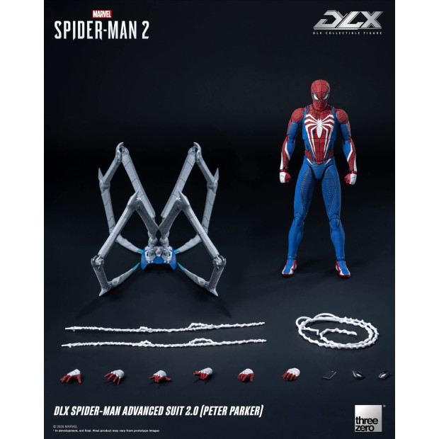 DLX Collectible Figure - Spider-Man Advanced Suit 2.0 (Peter Parker) | MARVEL [Threezero]