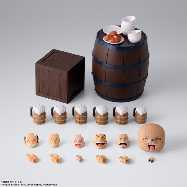 SH Figuarts - Banquet Party Set -Straw Hat Crew- | One Piece [Bandai]