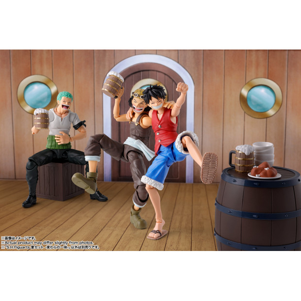 SH Figuarts - Banquet Party Set -Straw Hat Crew- | One Piece [Bandai]