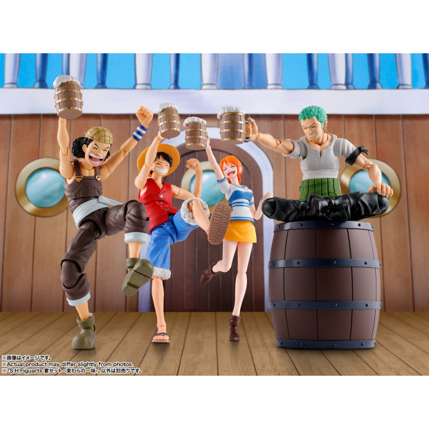 SH Figuarts - Banquet Party Set -Straw Hat Crew- | One Piece [Bandai]