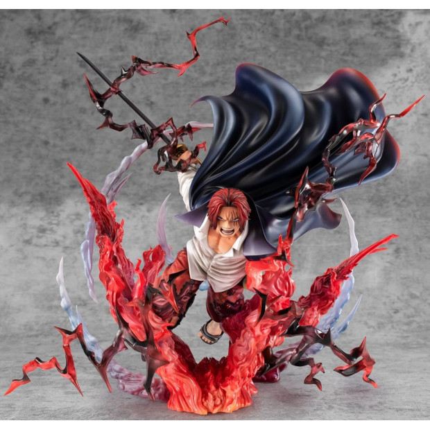 Portrait of Pirates SA-MAXIMUM - Red Hair Pirates Chief 'Red-Haired' Shanks -Divine Departure- | One Piece [Megahouse]
