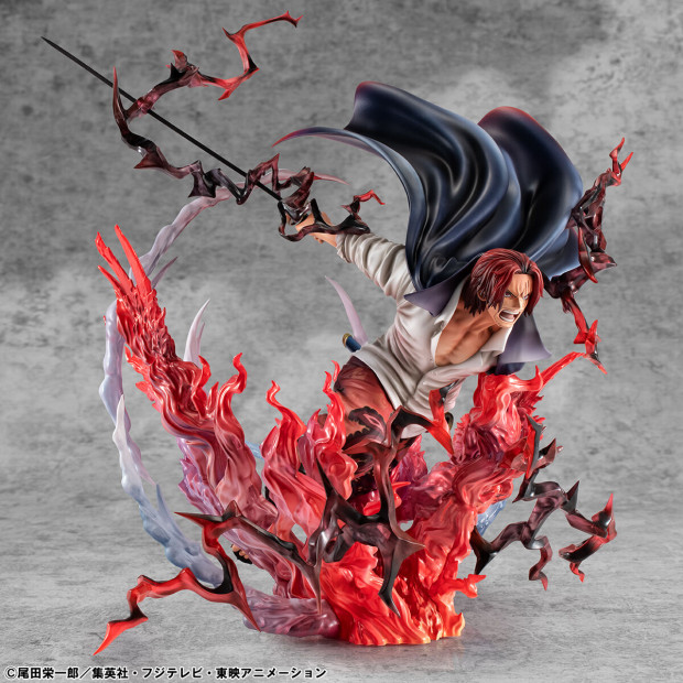 Portrait of Pirates SA-MAXIMUM - Red Hair Pirates Chief 'Red-Haired' Shanks -Divine Departure- | One Piece [Megahouse]
