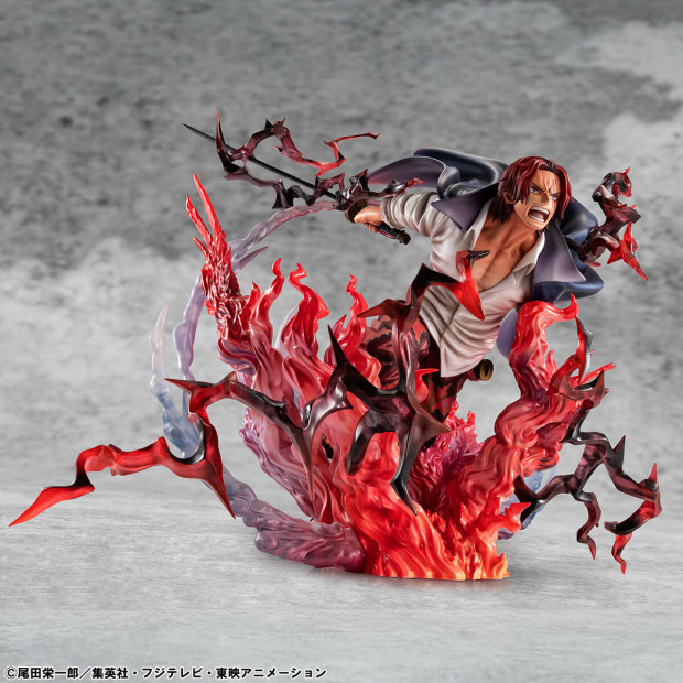 Portrait of Pirates SA-MAXIMUM - Red Hair Pirates Chief 'Red-Haired' Shanks -Divine Departure- | One Piece [Megahouse]