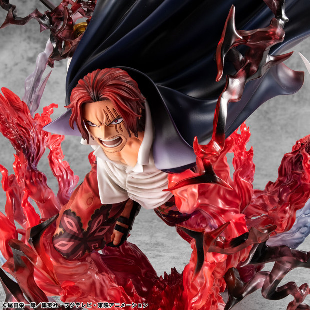 Portrait of Pirates SA-MAXIMUM - Red Hair Pirates Chief 'Red-Haired' Shanks -Divine Departure- | One Piece [Megahouse]