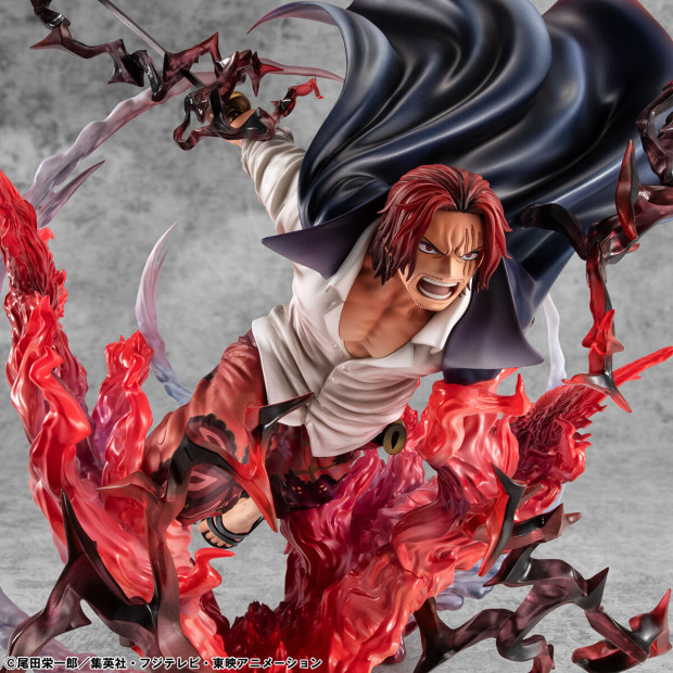 Portrait of Pirates SA-MAXIMUM - Red Hair Pirates Chief 'Red-Haired' Shanks -Divine Departure- | One Piece [Megahouse]