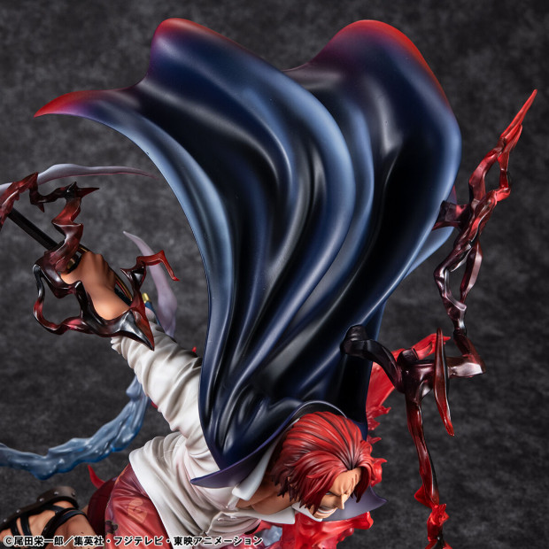 Portrait of Pirates SA-MAXIMUM - Red Hair Pirates Chief 'Red-Haired' Shanks -Divine Departure- | One Piece [Megahouse]