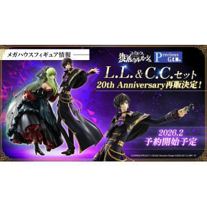 Precious G.E.M. Series  - L.Ｌ.＆Ｃ.Ｃ. Set -20th Anniversary- [Reissue] | Code Geass [Megahouse]