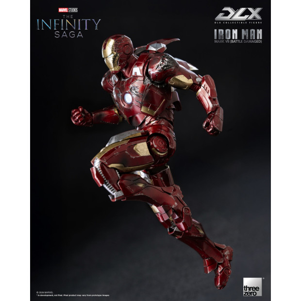 DLX Scale - Iron Man Mark 7 (Battle Damaged) | MARVEL [Threezero]
