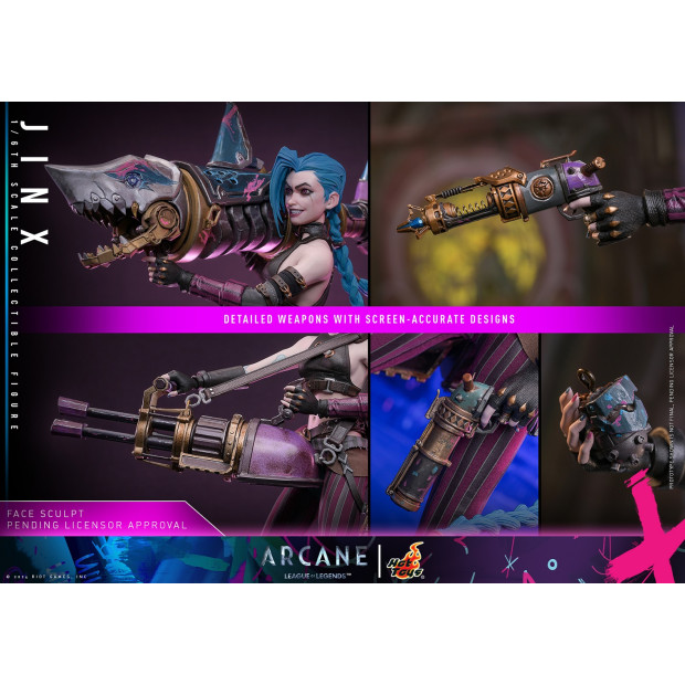 Television Masterpiece Series TMS137 - Jinx | ARCANE [Hot Toys]