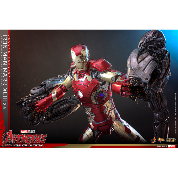 Movie Masterpiece Series Diecast MMS866D81 - Iron Man Mark XLIII (2.0) | MARVEL [Hot Toys]