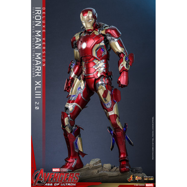Movie Masterpiece Series Diecast MMS866D81 - Iron Man Mark XLIII (2.0) | MARVEL [Hot Toys]