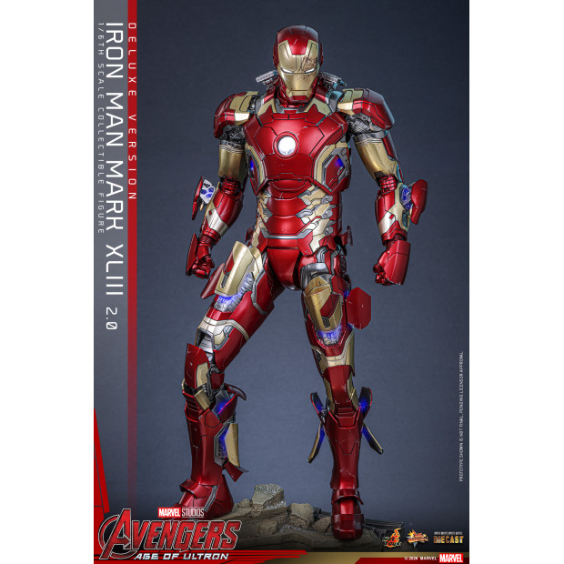 Movie Masterpiece Series Diecast MMS866D81 - Iron Man Mark XLIII (2.0) | MARVEL [Hot Toys]
