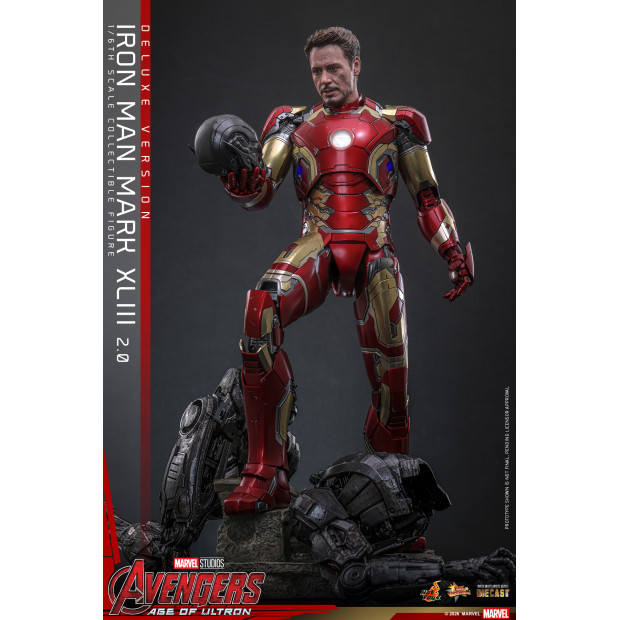 Movie Masterpiece Series Diecast MMS866D81 - Iron Man Mark XLIII (2.0) | MARVEL [Hot Toys]
