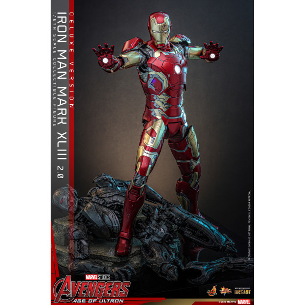 Movie Masterpiece Series Diecast MMS866D81 - Iron Man Mark XLIII (2.0) | MARVEL [Hot Toys]