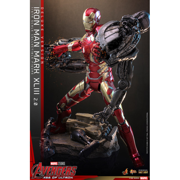 Movie Masterpiece Series Diecast MMS866D81 - Iron Man Mark XLIII (2.0) | MARVEL [Hot Toys]