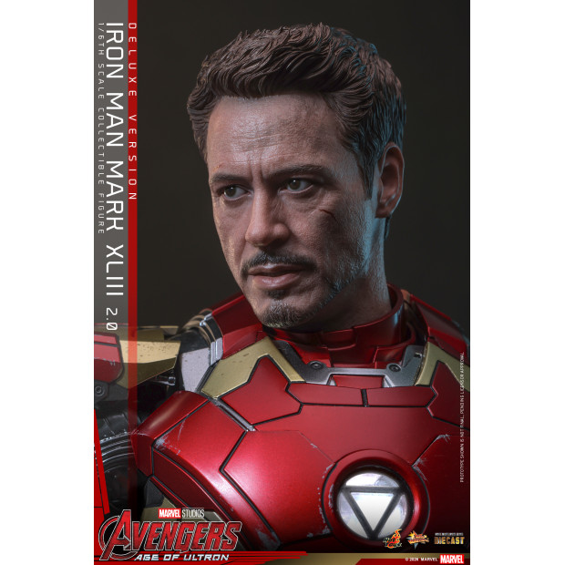 Movie Masterpiece Series Diecast MMS866D81 - Iron Man Mark XLIII (2.0) | MARVEL [Hot Toys]