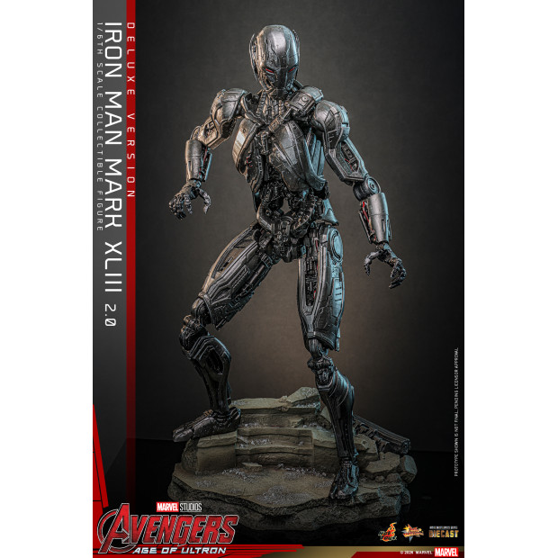 Movie Masterpiece Series Diecast MMS866D81 - Iron Man Mark XLIII (2.0) | MARVEL [Hot Toys]