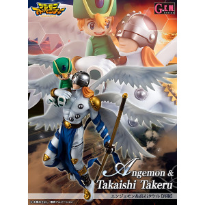 Precious G.E.M Series - Angemon & Takaishi Takeru [Reissue] | Digimon Adventure [Megahouse]