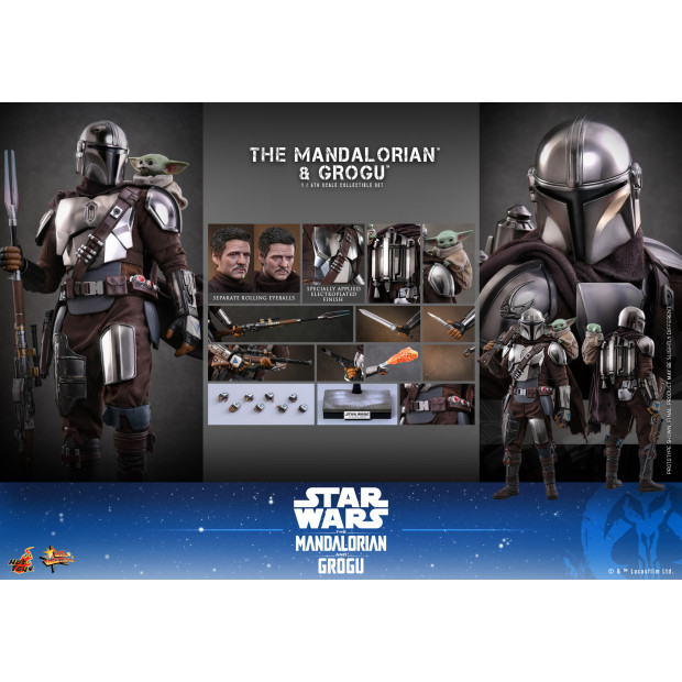 Movie Masterpiece Series MMS871 - The Mandalorian and Grogu | Star Wars Series [Hot Toys]