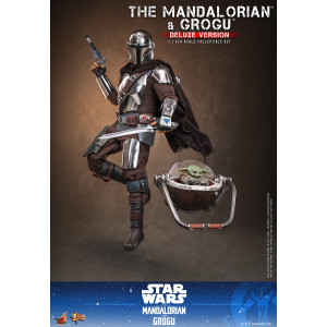 Movie Masterpiece Series MMS872 - The Mandalorian and Grogu (Deluxe Ver.) | Star Wars Series [Hot Toys]