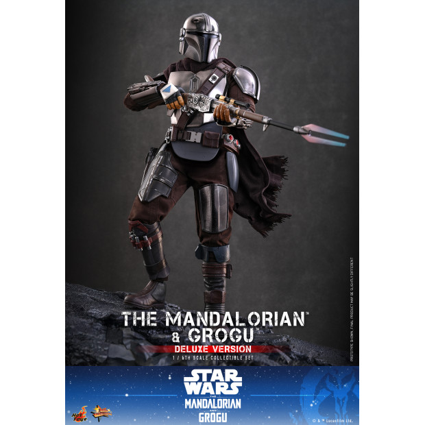 Movie Masterpiece Series MMS872 - The Mandalorian and Grogu (Deluxe Ver.) | Star Wars Series [Hot Toys]