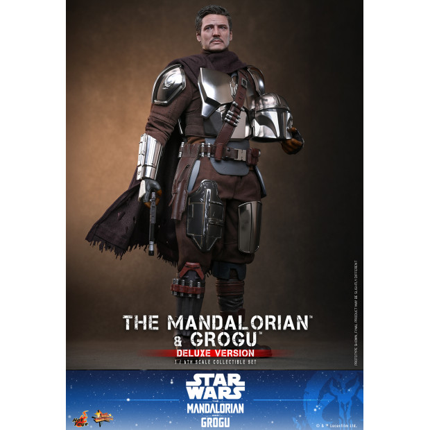 Movie Masterpiece Series MMS872 - The Mandalorian and Grogu (Deluxe Ver.) | Star Wars Series [Hot Toys]