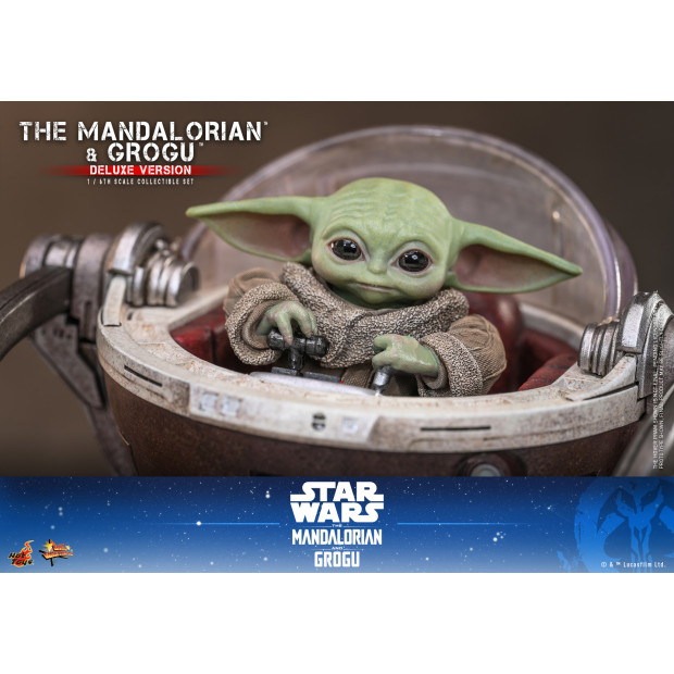 Movie Masterpiece Series MMS872 - The Mandalorian and Grogu (Deluxe Ver.) | Star Wars Series [Hot Toys]