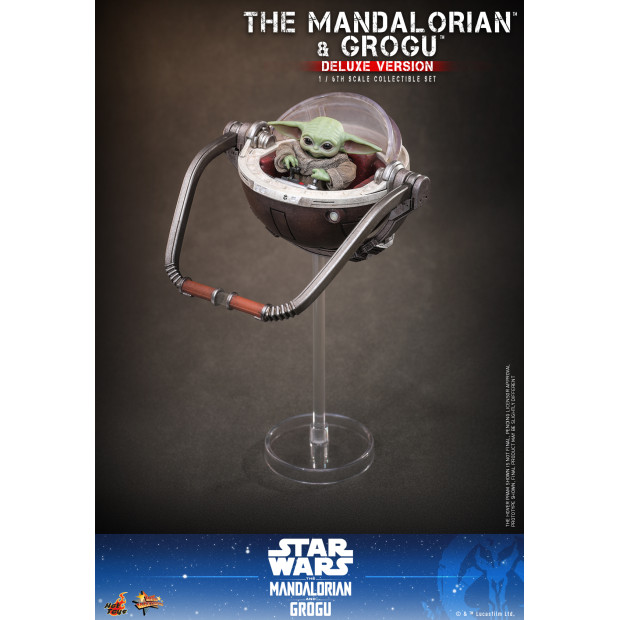 Movie Masterpiece Series MMS872 - The Mandalorian and Grogu (Deluxe Ver.) | Star Wars Series [Hot Toys]