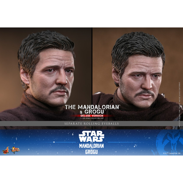 Movie Masterpiece Series MMS872 - The Mandalorian and Grogu (Deluxe Ver.) | Star Wars Series [Hot Toys]