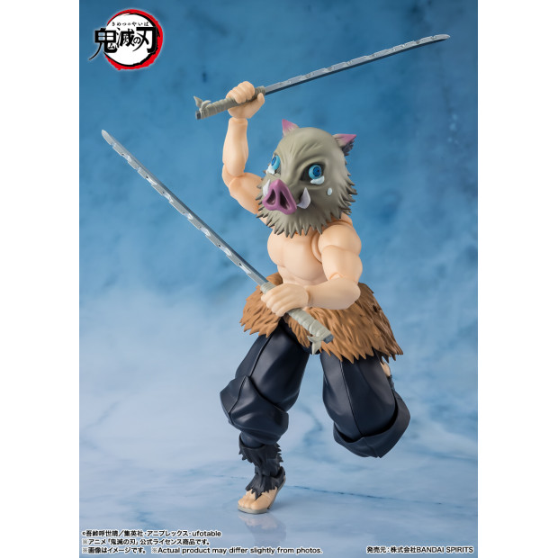 SH Figuarts - Inosuke Hashibira | Demon Slayer: Kimetsu No Yaiba [Bandai]