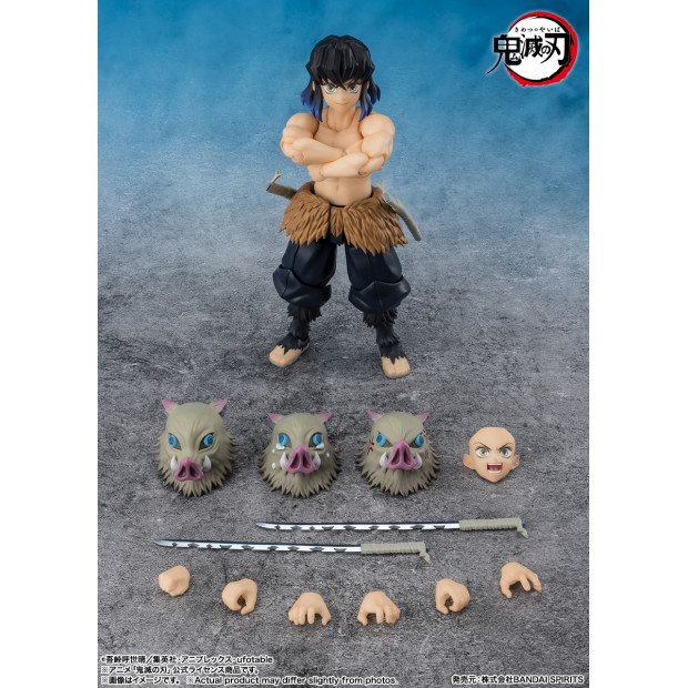 SH Figuarts - Inosuke Hashibira | Demon Slayer: Kimetsu No Yaiba [Bandai]