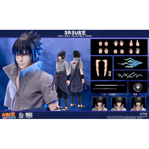 1/6th Scale Collectible Figure - Sasuke Uchiha (Standard Ver.) | Naruto SHIPPUDEN [Rocket Toys]