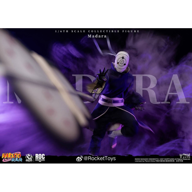 1/6th Scale Collectible Figure - Uchiha Madara (White Mask Ver.) | Naruto SHIPPUDEN [Rocket Toys]