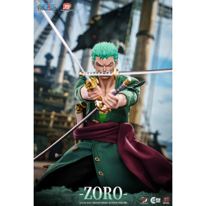 1/6 Scale Platinum Silicone Action Figure - Roronoa Zoro | One Piece [Pixel Poses]