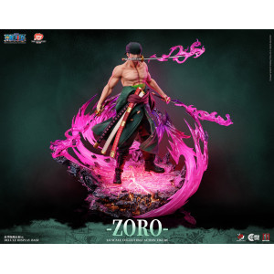 1/6 Scale Platinum Silicone Action Figure - Roronoa Zoro | One Piece [Pixel Poses]