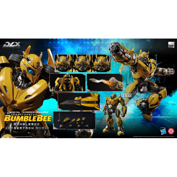 DLX Scale Collectible Figure - Bumbleebee (Cybertron Mode) | Transformers [Threezero]