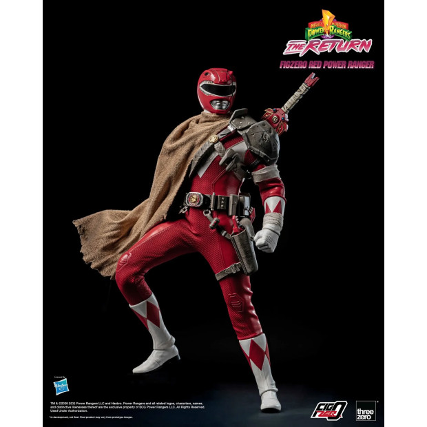 FigZero 1/6th Scale Collectible Figure - Red Ranger | Mighty Morphin Power Rangers [Threezero]