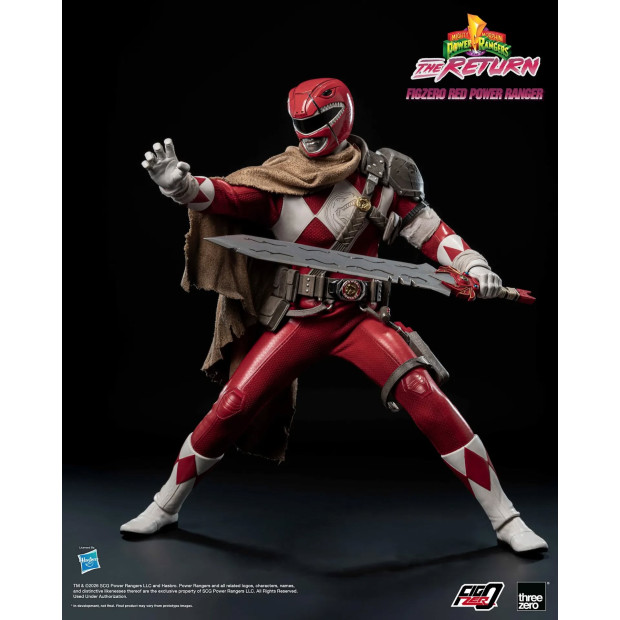 FigZero 1/6th Scale Collectible Figure - Red Ranger | Mighty Morphin Power Rangers [Threezero]