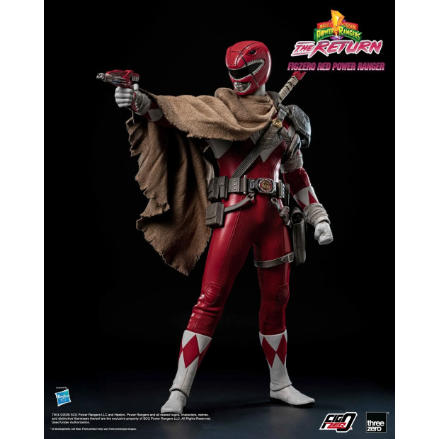 FigZero 1/6th Scale Collectible Figure - Red Ranger | Mighty Morphin Power Rangers [Threezero]